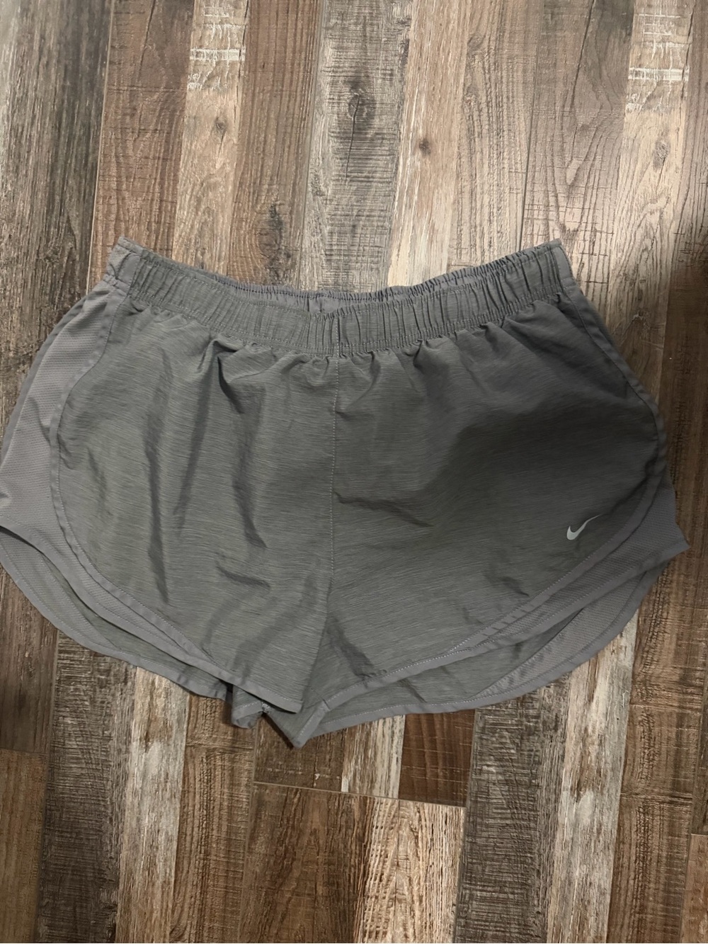 Nike Women's Gray Athletic Running Shorts
